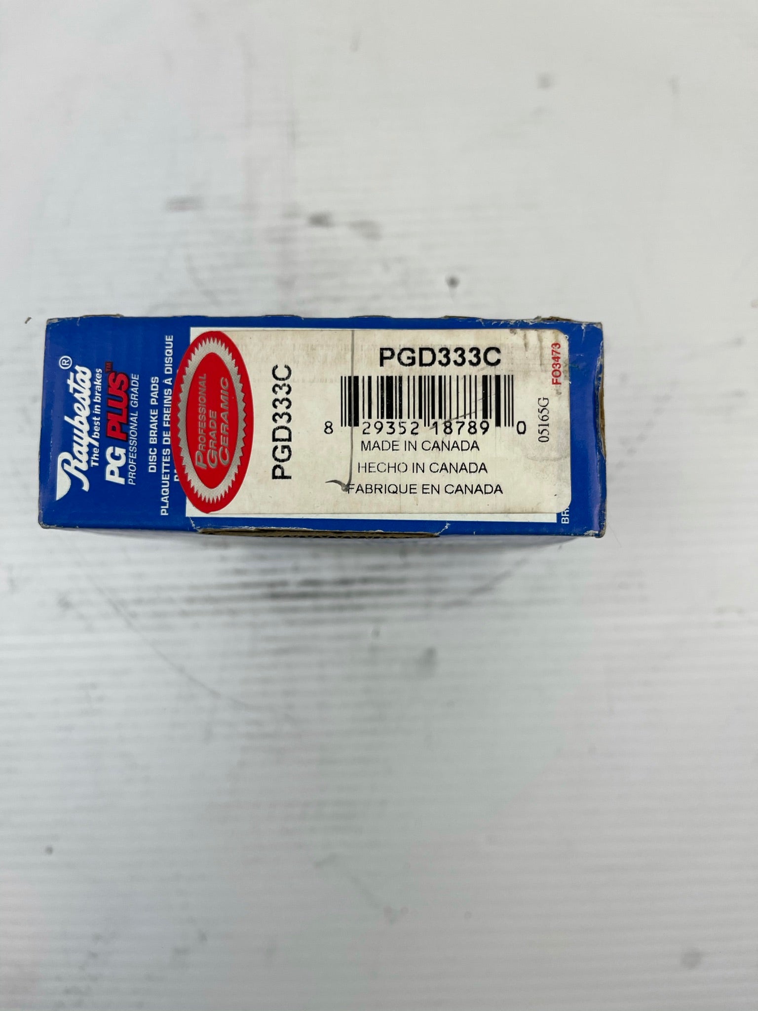 Raybestos Disc Brake Pads PG Plus PGD333C