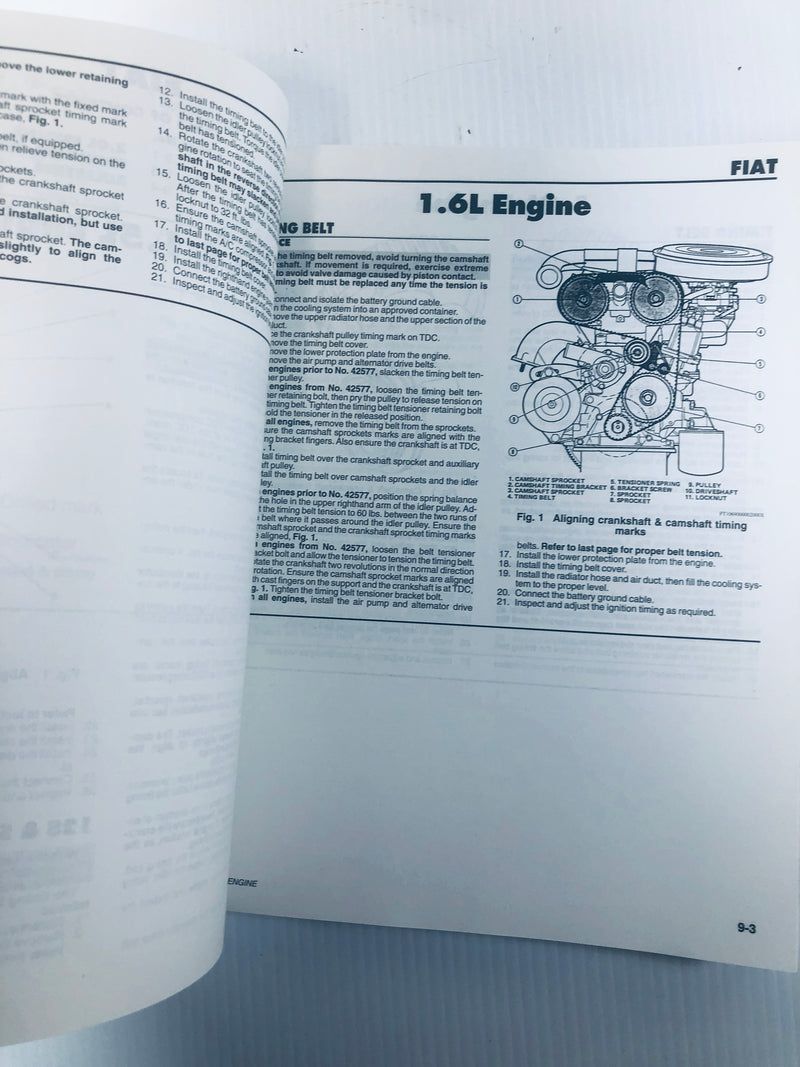 Dayco Timing Belt Replacement Guide 1970-2003 Cars & Light Trucks