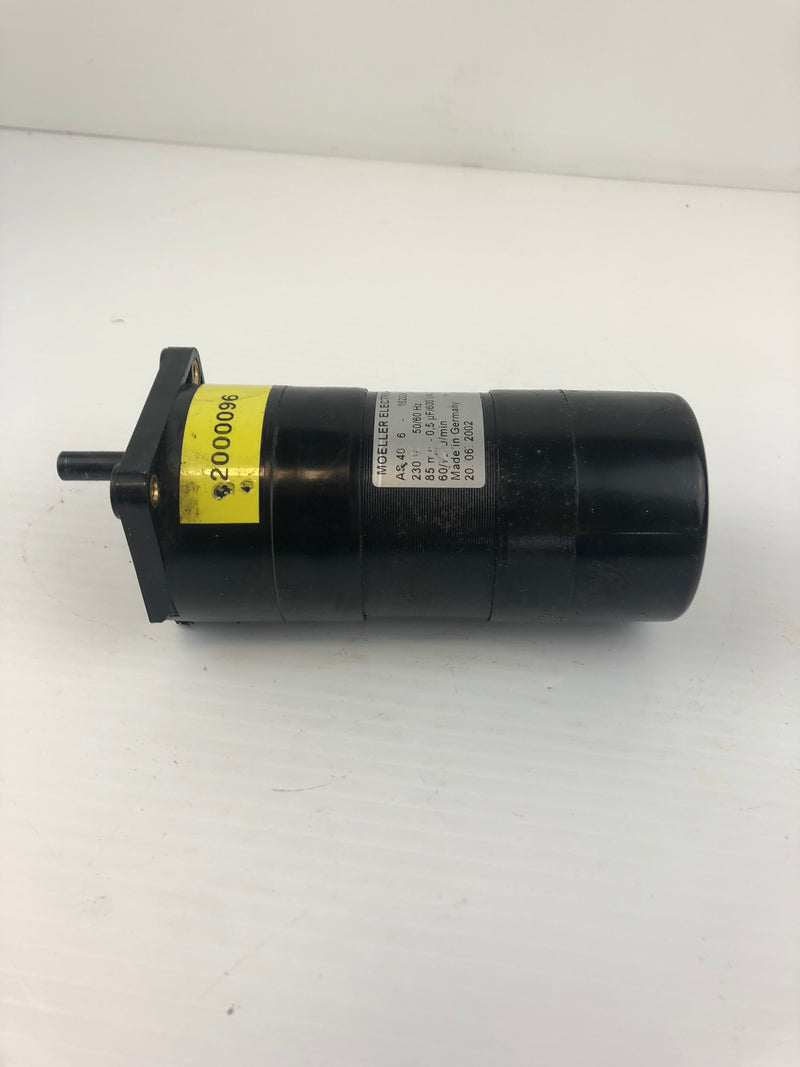 Moeller Electric AS40 6-162224 Servo Motor Encoder 230V 50/60Hz