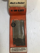 Black & Decker Jig Saw Blade Cat No. 54370-3" Package of 10