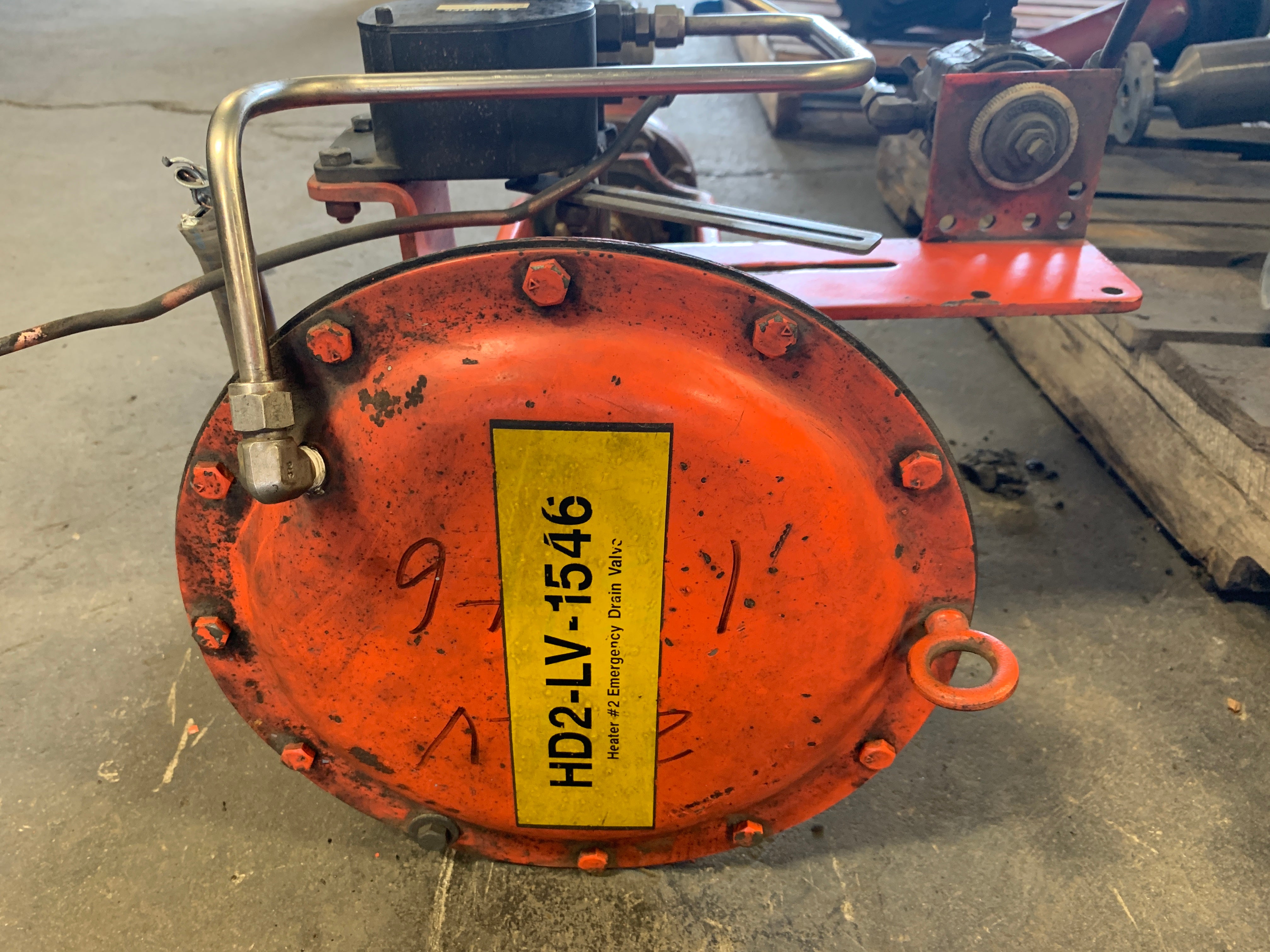 Copes Vulcan 21.V-1546 Actuator 1 1/2" 16.3 PSI