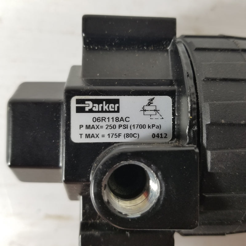 Parker 06R118AC Pneumatic Pressure Regulator