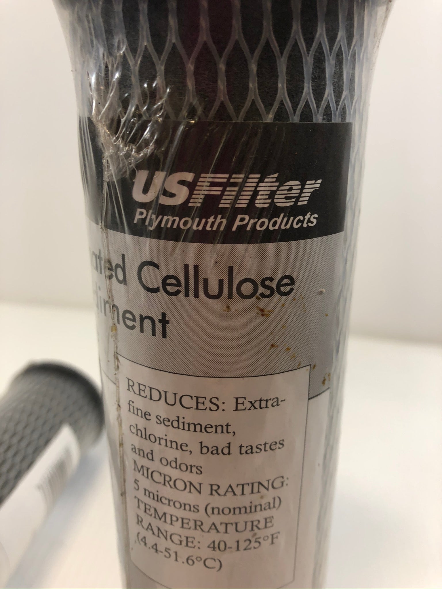 Plymouth Products USFilter C1 Carbon Cellulose Water Filter Cartridge - Lot of 2