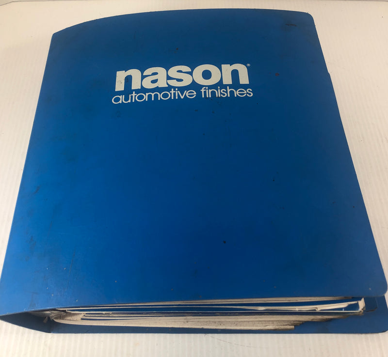 Nason Automotive Finishes 1988 - 1998 Paint Chip Domestic Import Binder