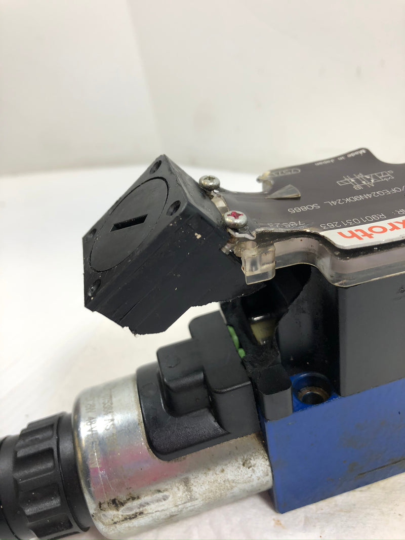 Rexroth 4WE6D46-62/OFEG24N9DK24L Hydraulic Solenoid Valve SO865