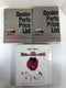 Honda Engine School and Dealer Parts List Lot of 3 Manuals from 2000 and 2001