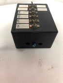 Enclosure Box With 6 Toggle Switches 7"x 5" x 3" Plastic Box