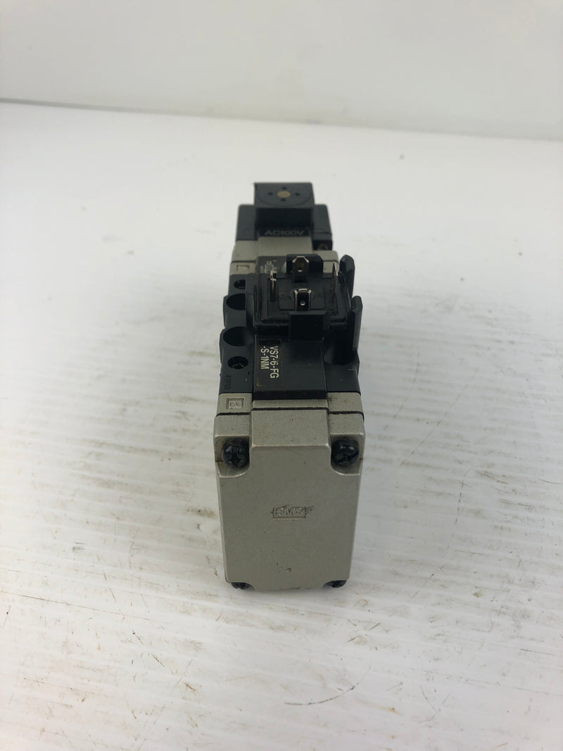 SMC Solenoid Valve VS7-6-FG-S-1NM 100V