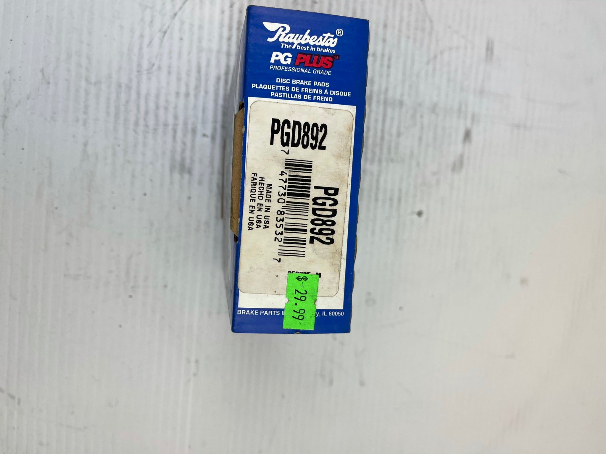 Raybestos Disc Brake Pads PG Plus PGD892
