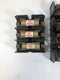 Lot of 3 Fuse Holder Three Pole Buss J60060-3C and 98060