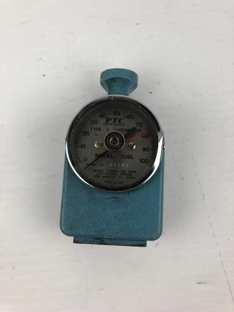 PTC InstrumentsType A Durometer Model 306L With Test Block A64