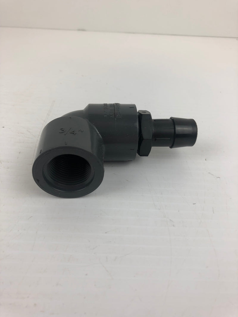 Eslon D2464 3/4" PVC-I Elbow Fitting SCH80