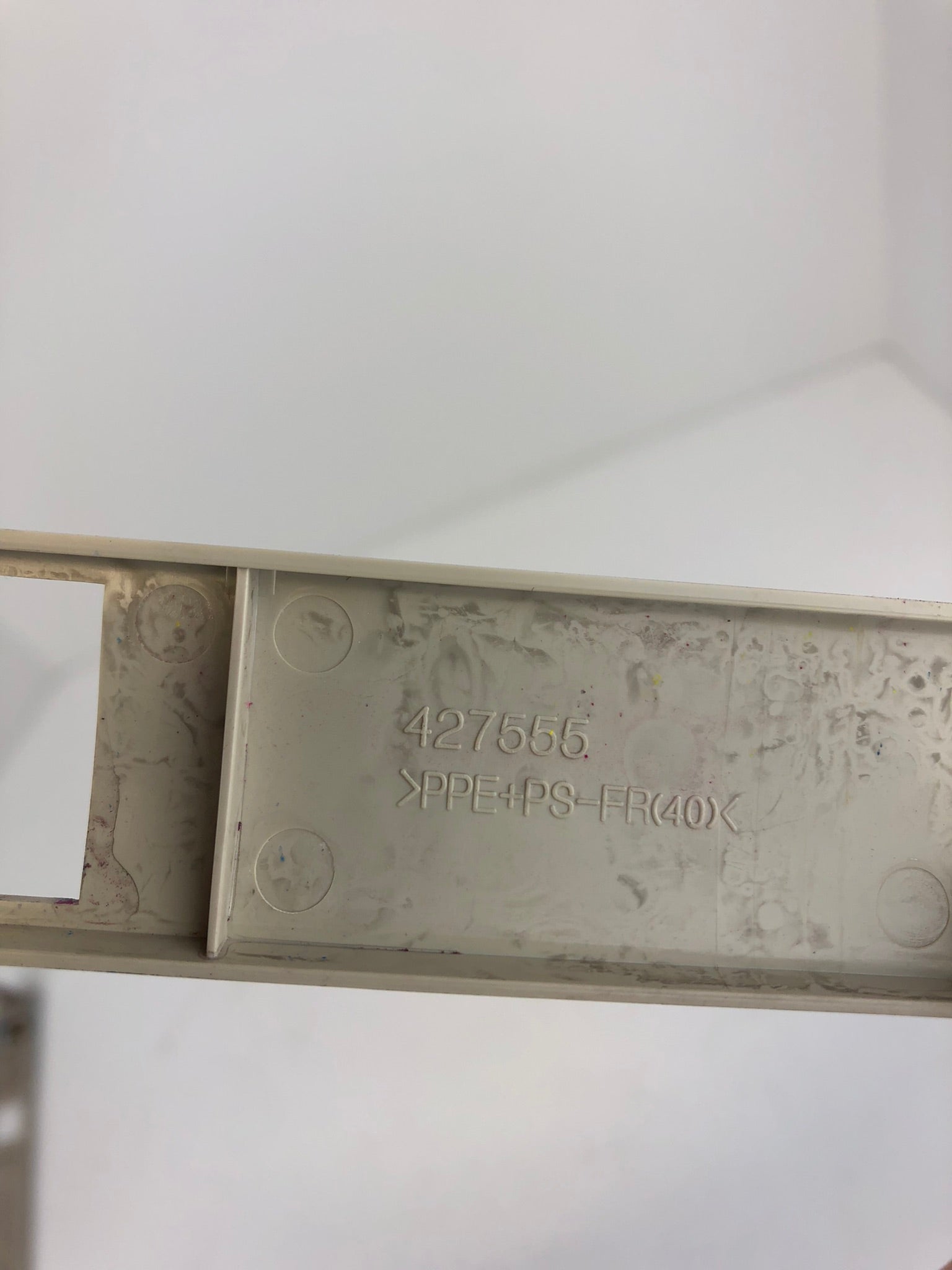 OKI 427555 Panel Cover - Pulled From OKI Printer C9650/C9850