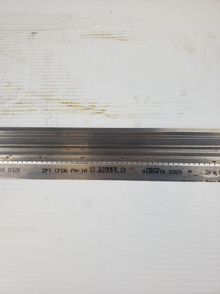 Zimmer Industries Steel Rule 918X4TX032S 2PT CFDB PN-1A Partial Box (28 Count)