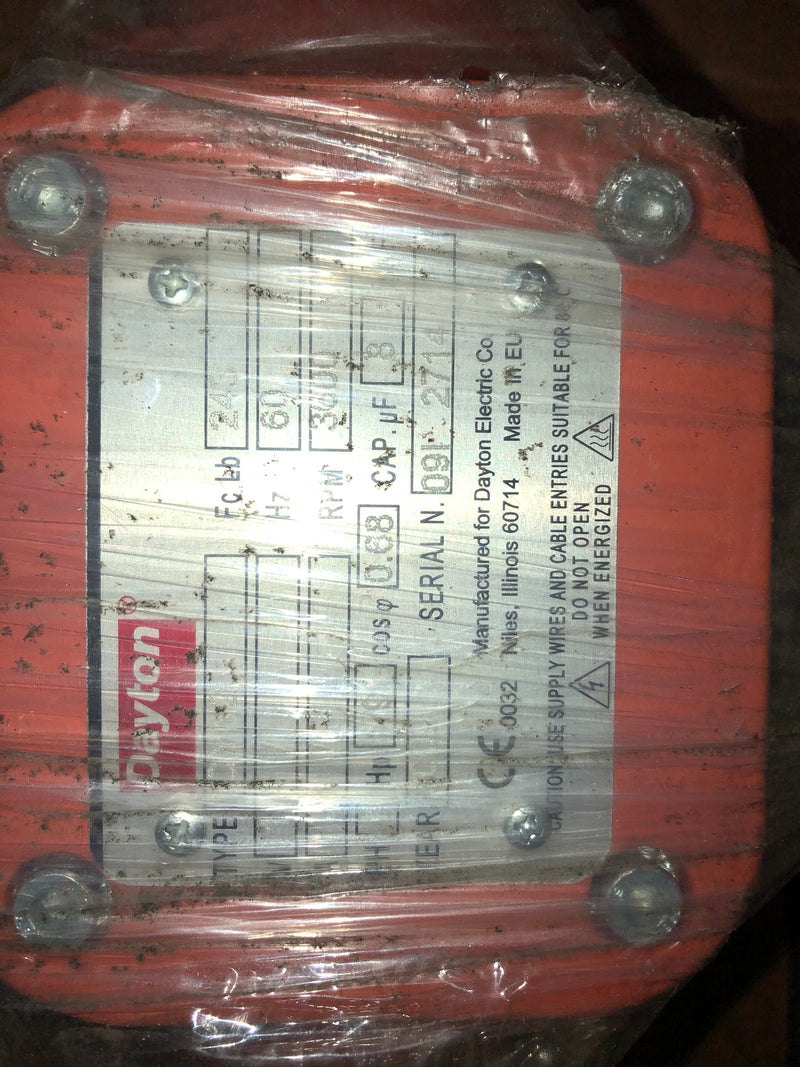 Dayton 1DYN2 Electric Motor Vibrator 115V 1/9 HP 3600 RPM