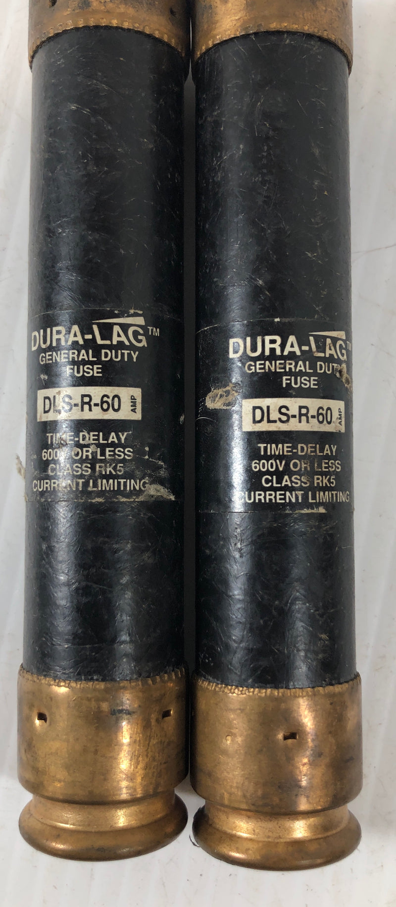 Dura-Lag General Duty Fuse DLS-R-60 (Lot of 2)