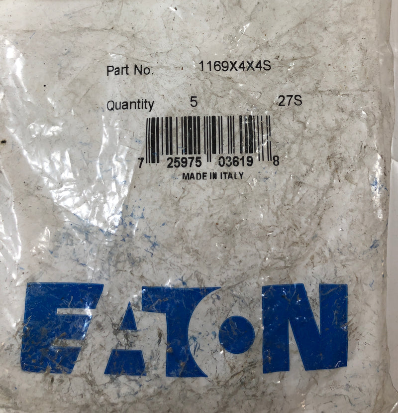 Eaton Corporation 1169 X 4 X 4S Package of 5