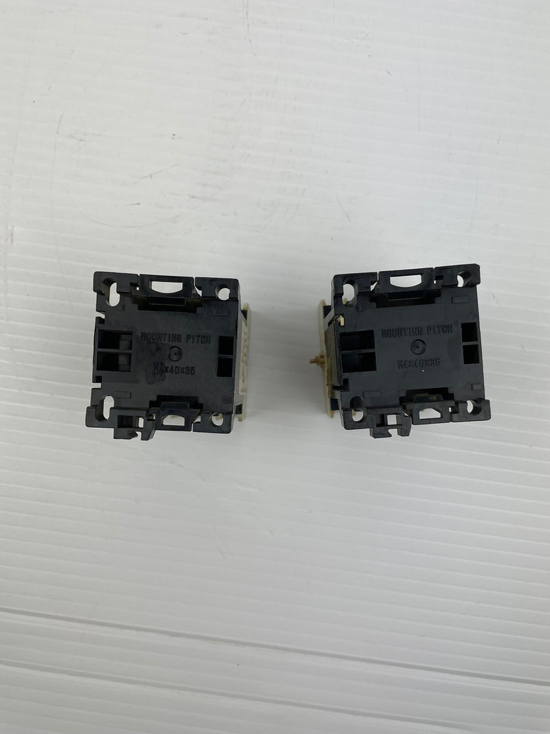 Mitsubishi Magnetic Contactor SD-QR11 - Lot of 2