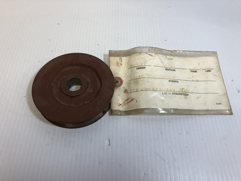 Metso Paper 4" Pulley Sheave 1D13019