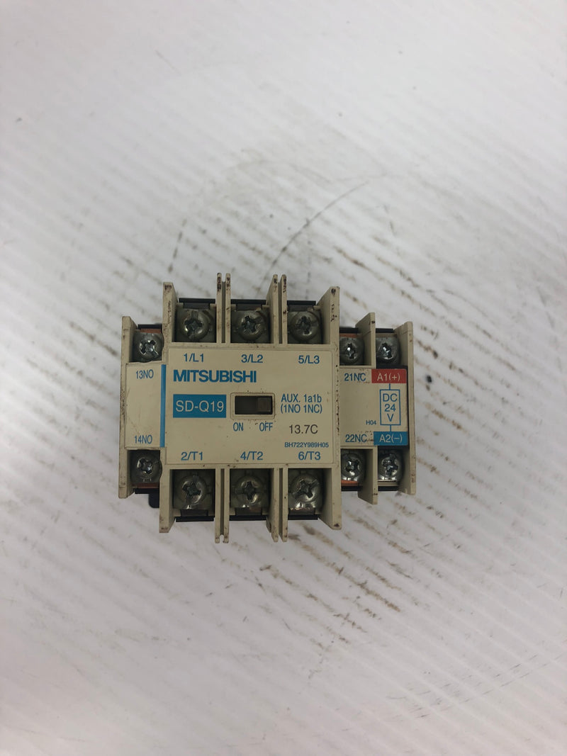 Mitsubishi SD-Q19 Magnetic Contactor BH722Y989H05