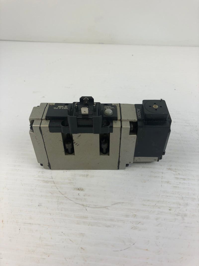 SMC Solenoid Valve VS7-6-FG-S-1NM 100V