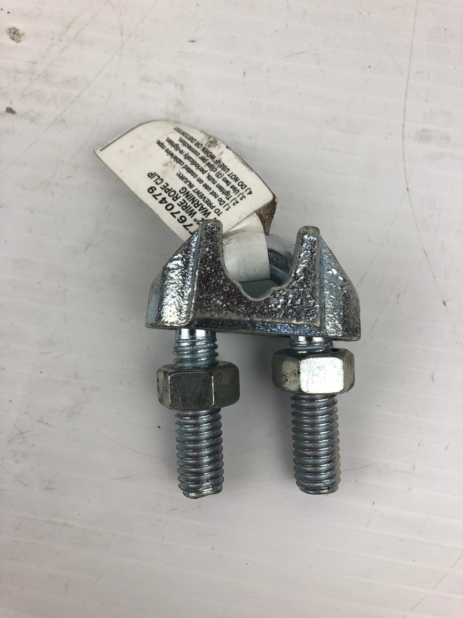 Campbell T7670479 1/2" Wire Rope Clip (Lot of 2)