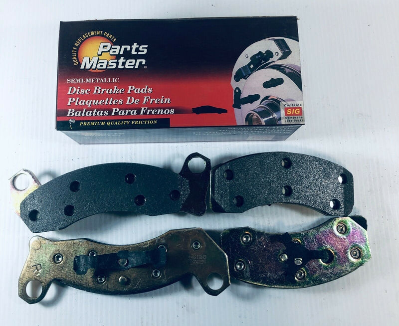 Parts Master Semi-Metallic Disc Brake Pads MD199 PD199