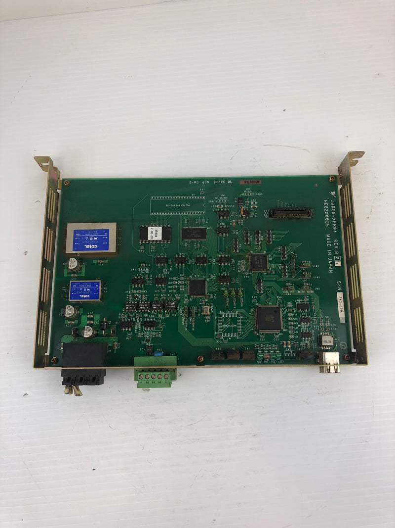 Yaskawa Electric Circuit Board JARCR-XFB04 Control Rev B 01