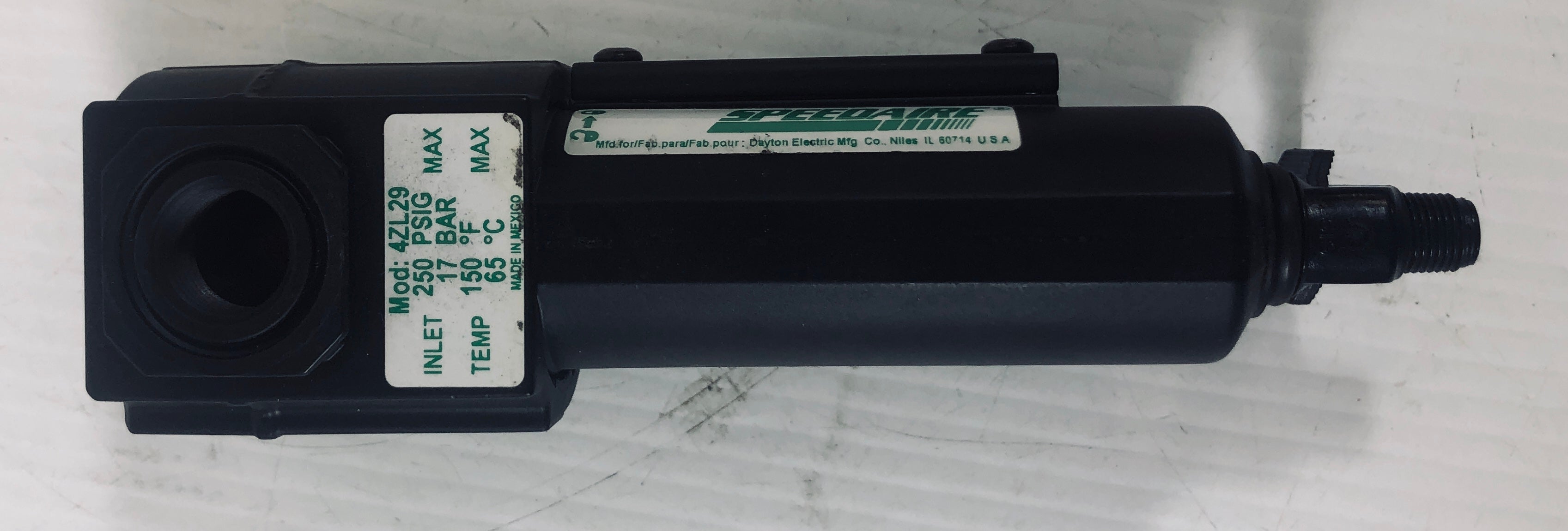 Speedaire Filter 4ZL29