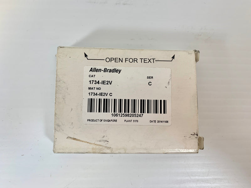 Allen Bradley Input Module 1734-IE2V Series C