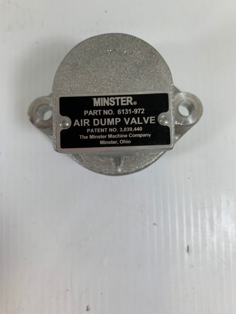 Minster Air Dump Valve 6131-972