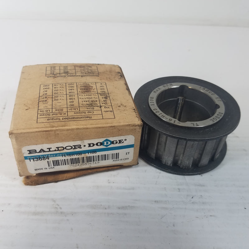 Baldor Dodge 113684 TL16H100-1108 Pulley