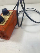 Blue Signal Light Assembly Control Box 6-1/2" x 3" x 3-1/2"