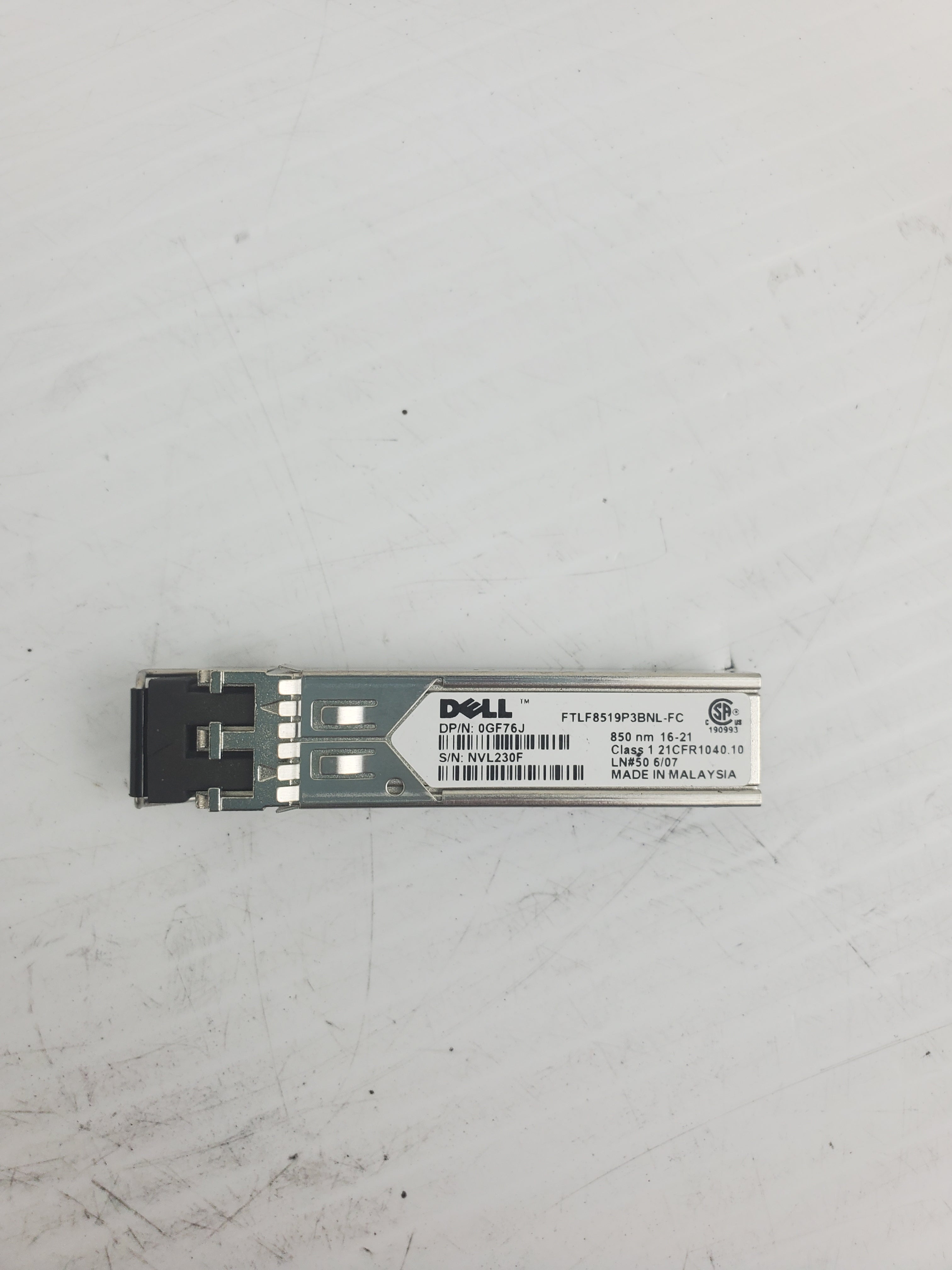 Dell PowerConnect Transceiver 0GF76J & PVJ0G8L (Lot of 4)