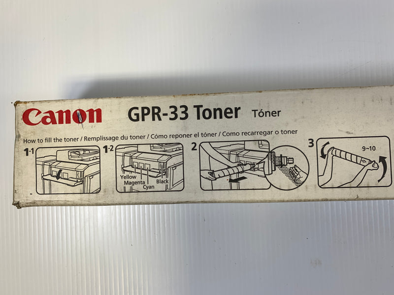 Canon GPR-33 Toner Cyan Open Box