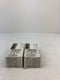 Leviton T5020-I TR Single Receptacle Back & Side Wired 20A 125V Ivory Lot of 2