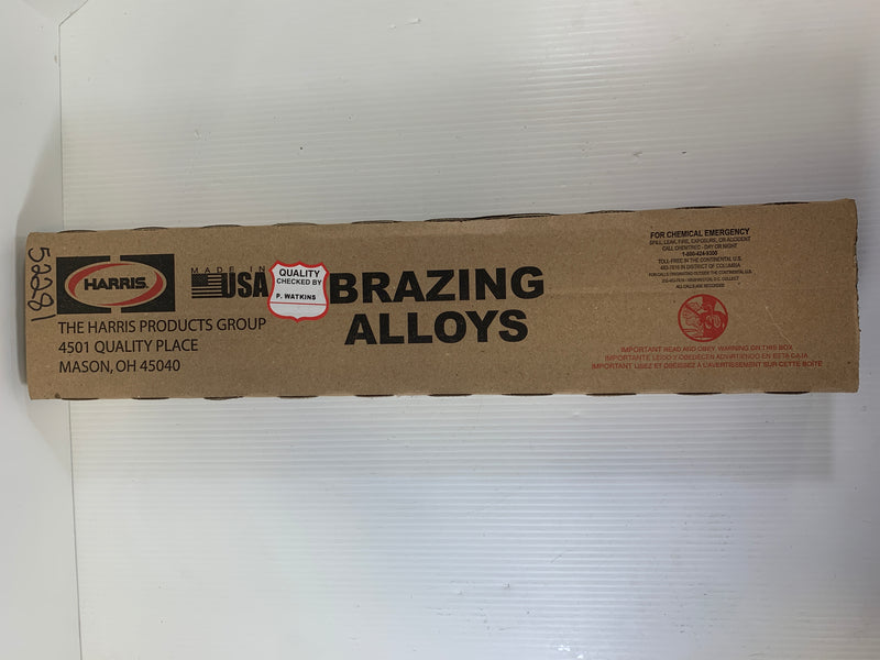 Harris Stay-Silv Brazing Alloys 15 .050" x 1/8" AWS A5.8 BCuP-5