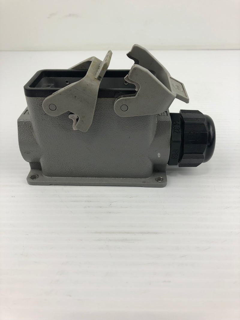 Harting HAN B QB 2 Housing Robot Connector with M32 IP68