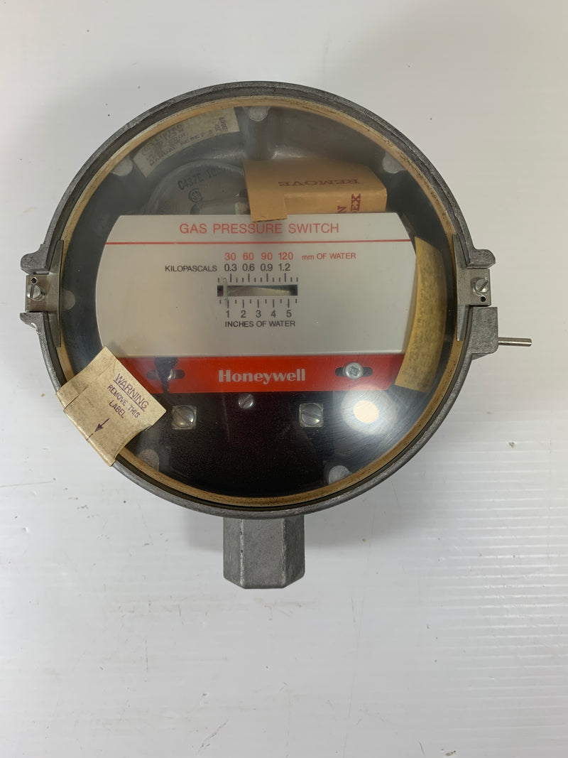 Honeywell Gas Pressure Switch 30-120mm Water C437E-1038-3