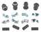 Carlson Disc Brake Hardware Kit Front H5636