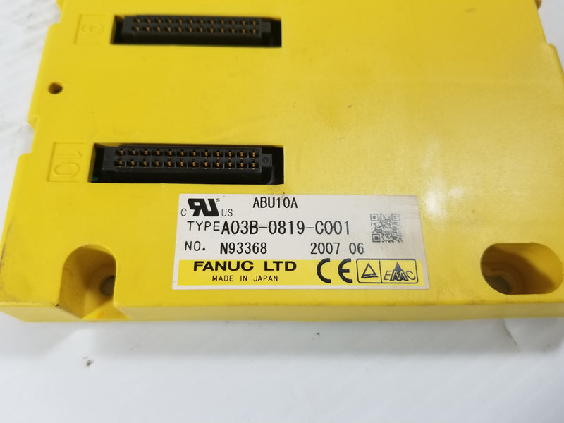Fanuc A03B-0819-C001 PLC 10 Slot Base