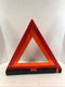 Lot of 4 - Warning Triangle Flare Kit Road Safety Triangles