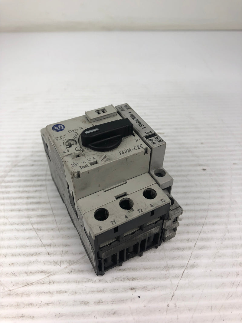 Allen Bradley 140M-C2E-B63 Circuit Breaker Series C With 140M-C-A Series A