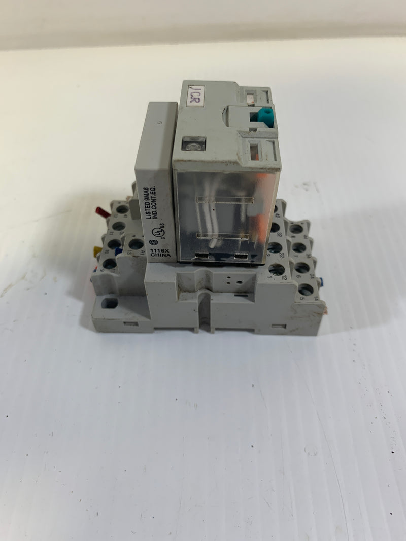 Automation Direct Socket Relay 784-4C-SKT-1 16 Amp 300 Volts