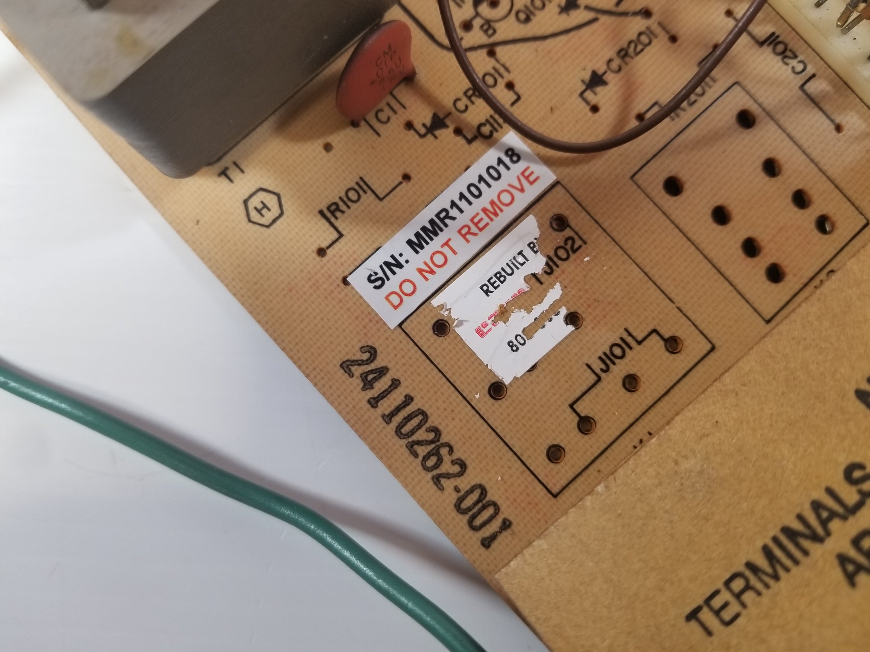 Honeywell 24110262-001 AR100 Control Board