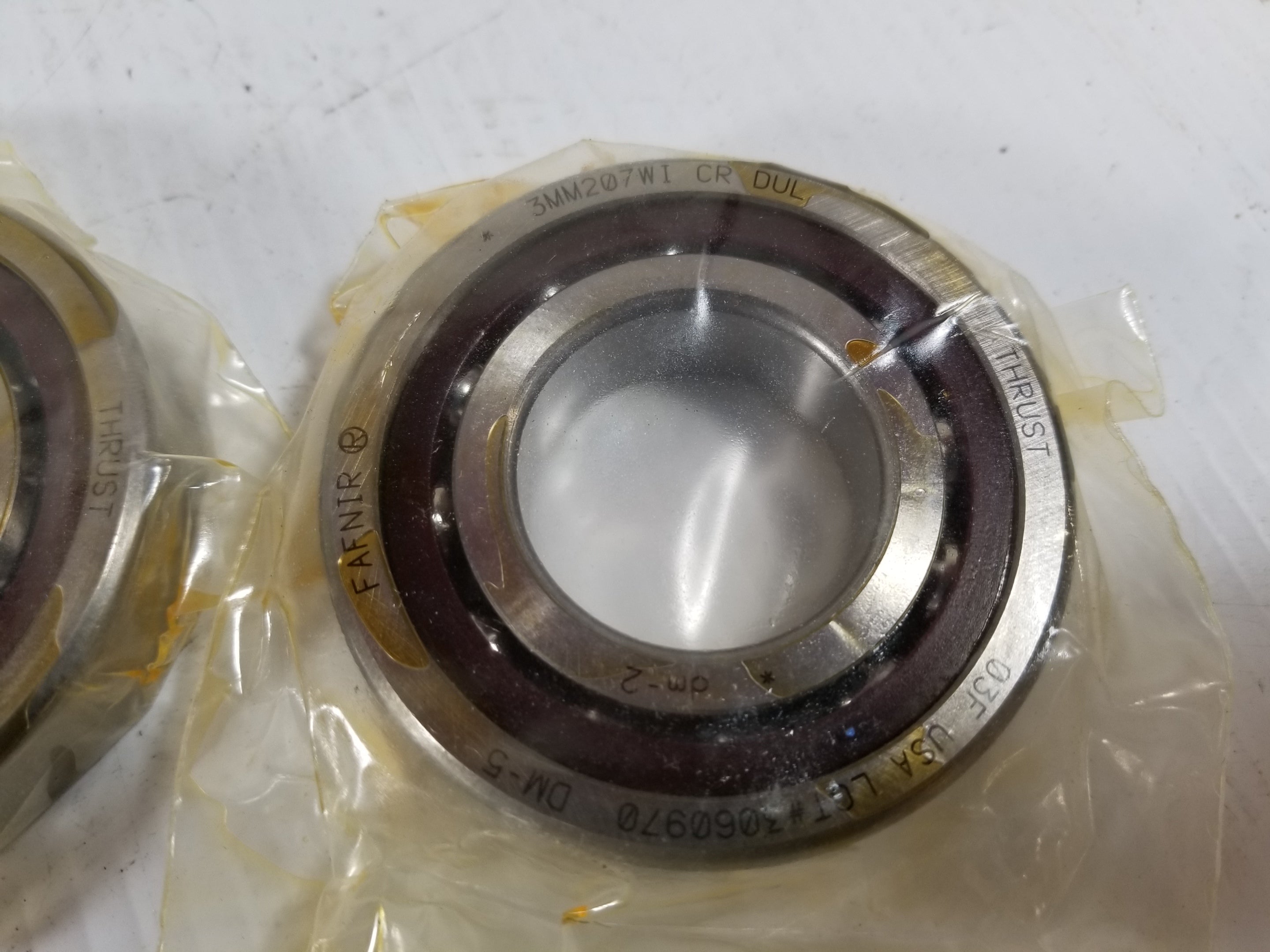 Timken 7207ECRDULP4S 3MM207WIDUL Angular Contact Ball Bearing Set of 2
