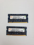 Hynix HMP125S6EFR8C-S6 AB RAM Memory 2GB 2Rx8 PC2-6400S-666-12 (Lot of 2)