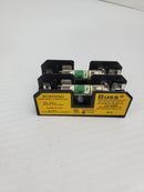 Bussman BC6032SQ Fuse Holder with Fuses - Lot of 4 Fuse Holders