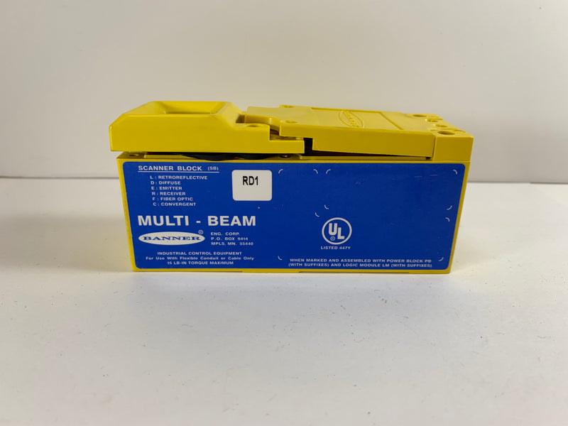 Banner Multi Beam Scanner Block SBRD1