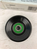 Dayco 89027 No Slack Idler/Tensioner Pulley 90mm Flat Steel without 12mm Bearing